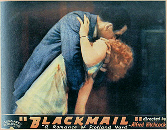 Blackmail 1929 US lobby