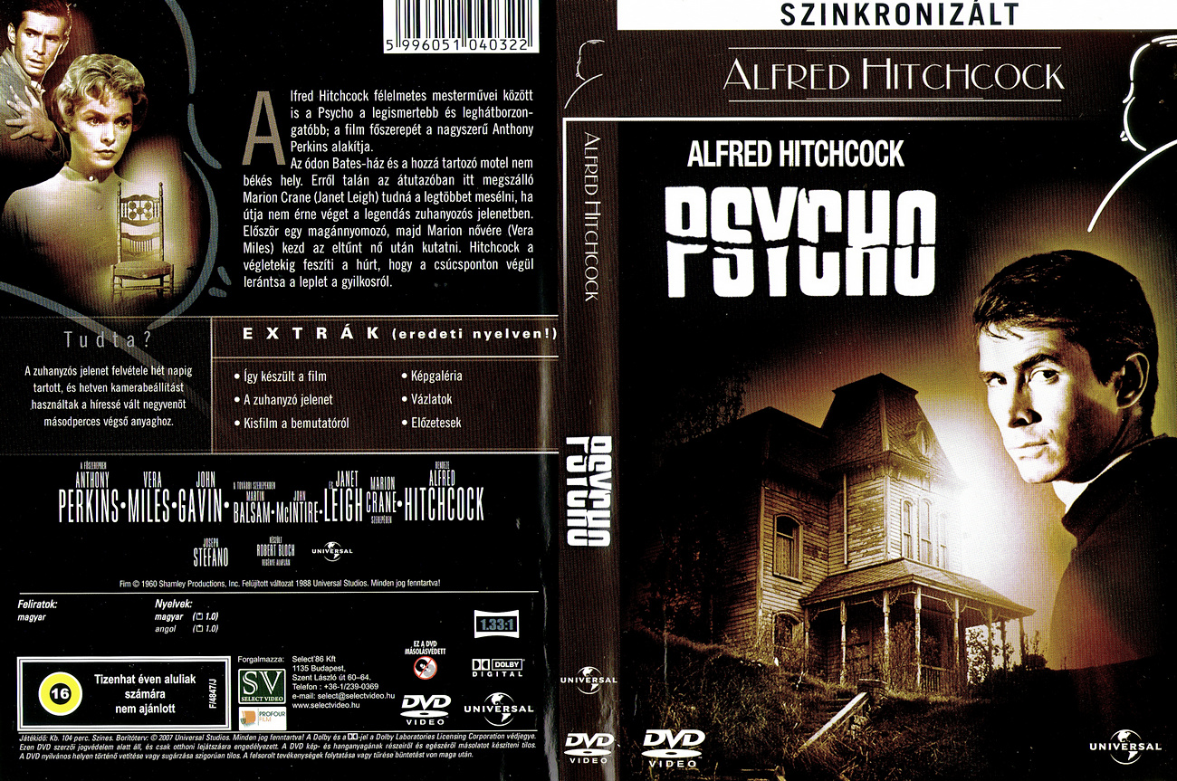 Psycho - 1.szinkr.kiads