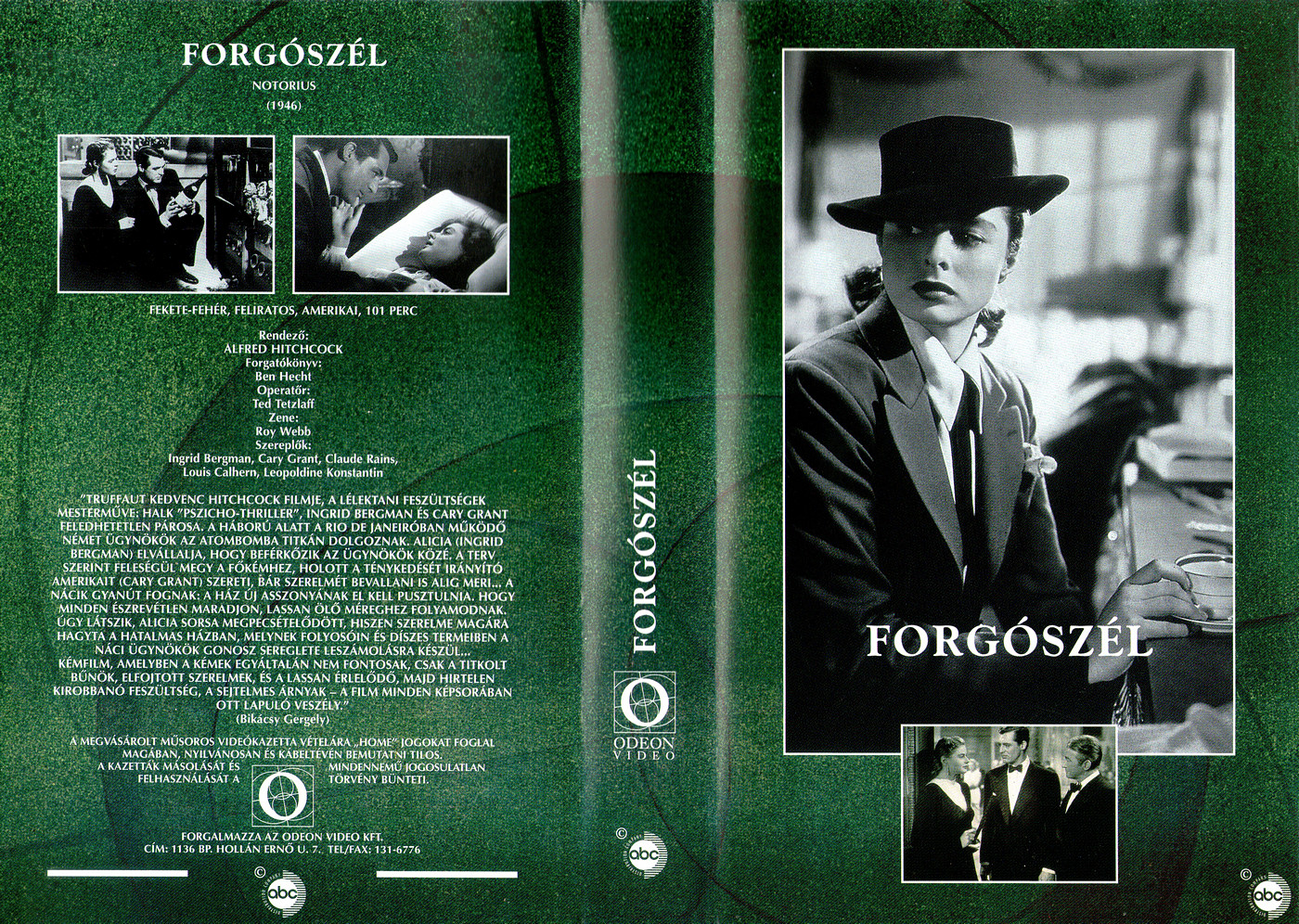 Forgszl (1946) - Odeon VHS